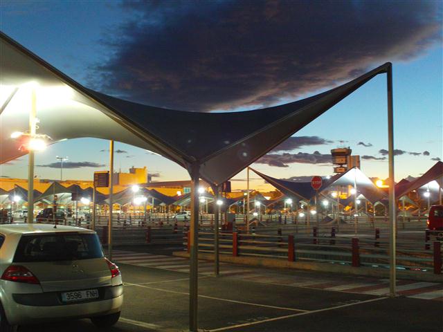 Alicante Airport Carpark Photo